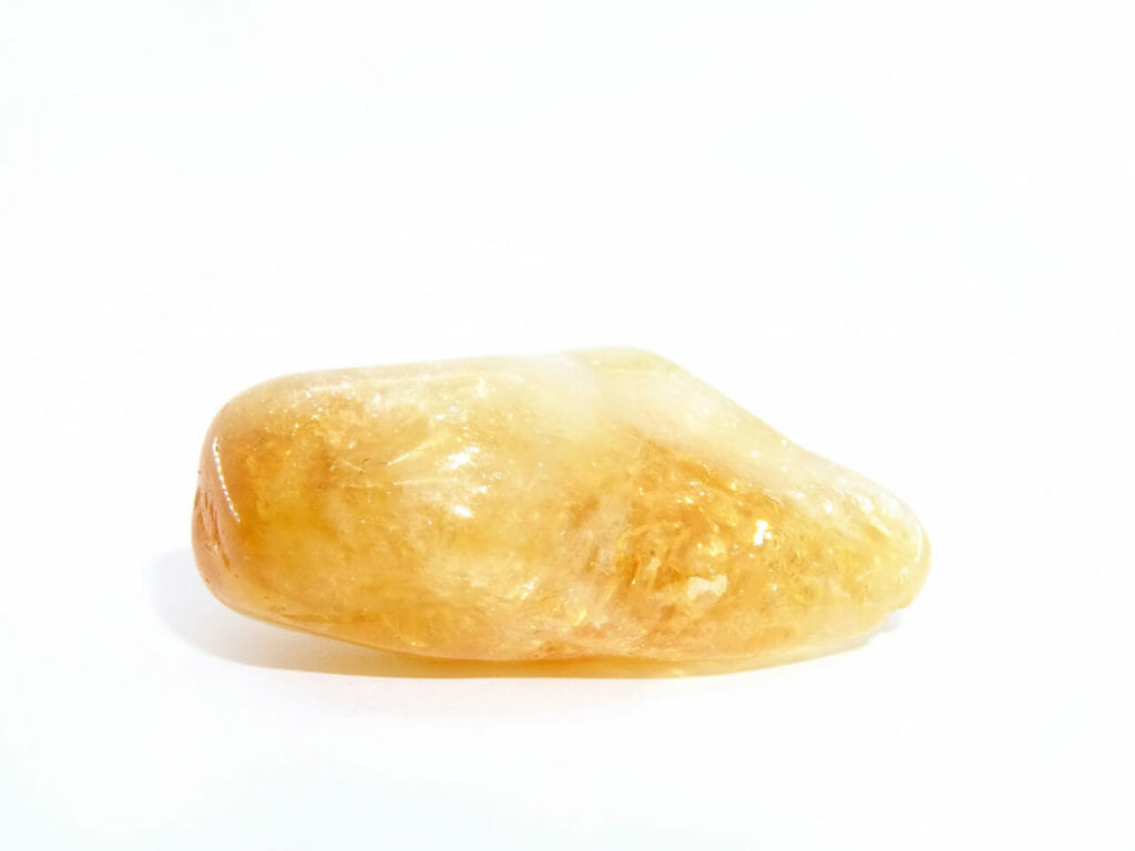 citrine tumblestone
