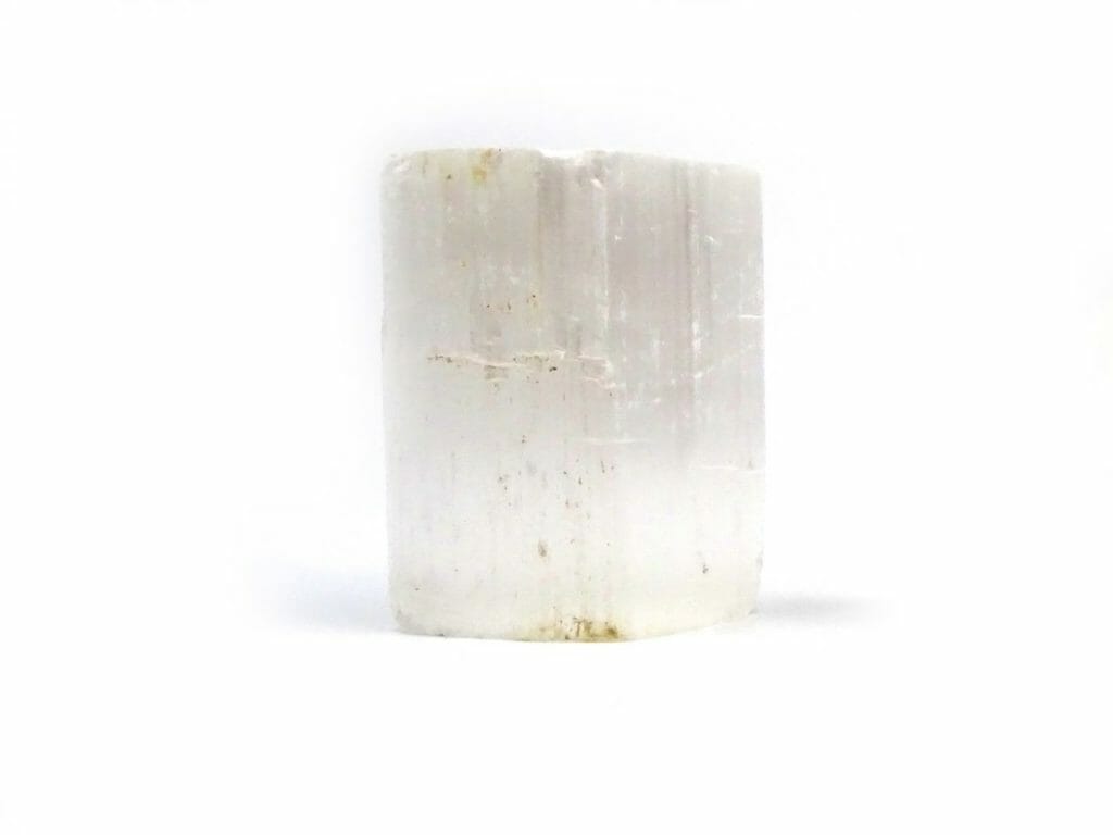 satin spar selenite piece