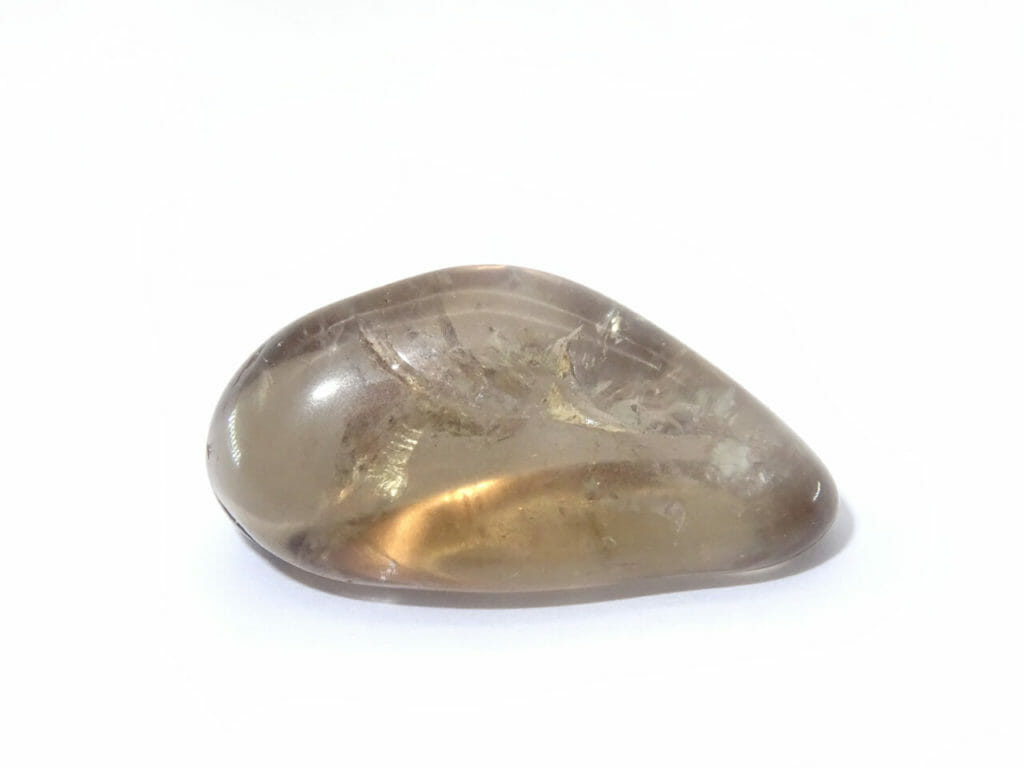 smoky quartz tumblestone