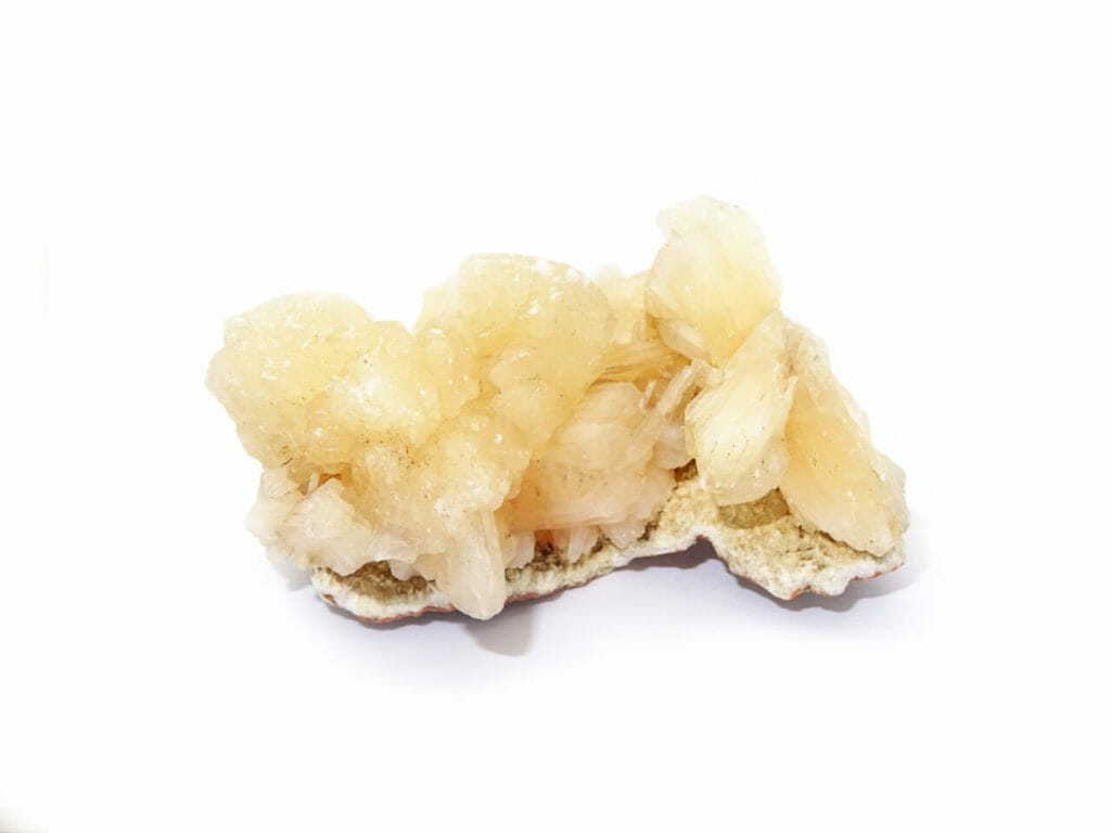 stilbite in apophyllite