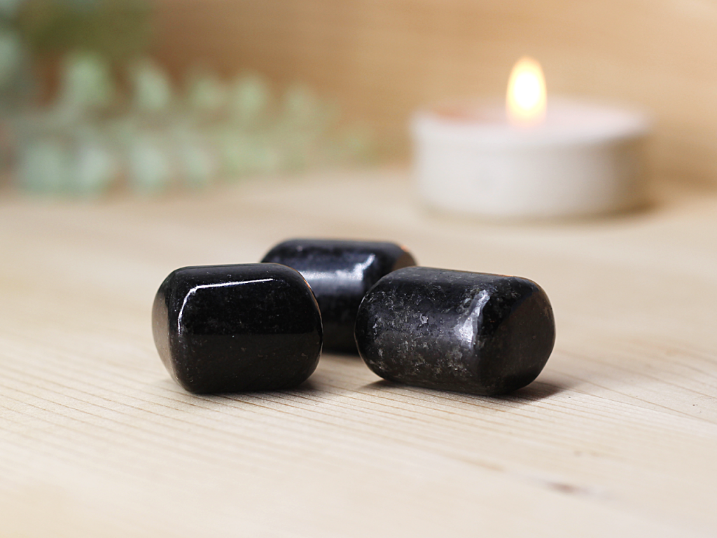 black tourmaline gemstone