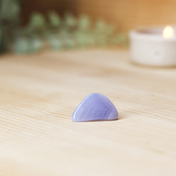 Blue Lace Agate Tumblestone