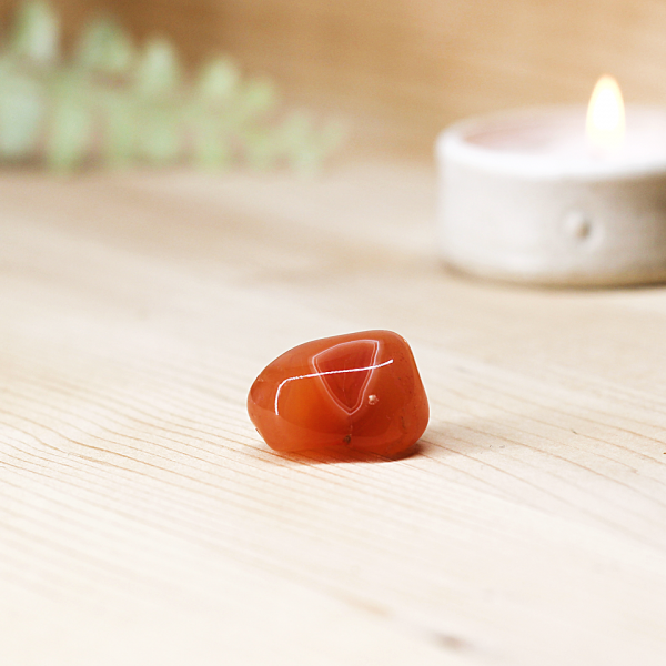 Carnelian Tumblestone At Surrender To Happiness