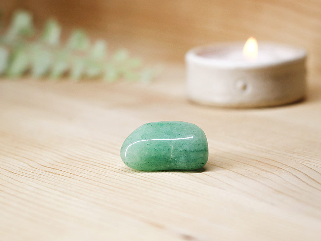 Green Aventurine Tumblestone Is One Of The Best Crystals For Gardening