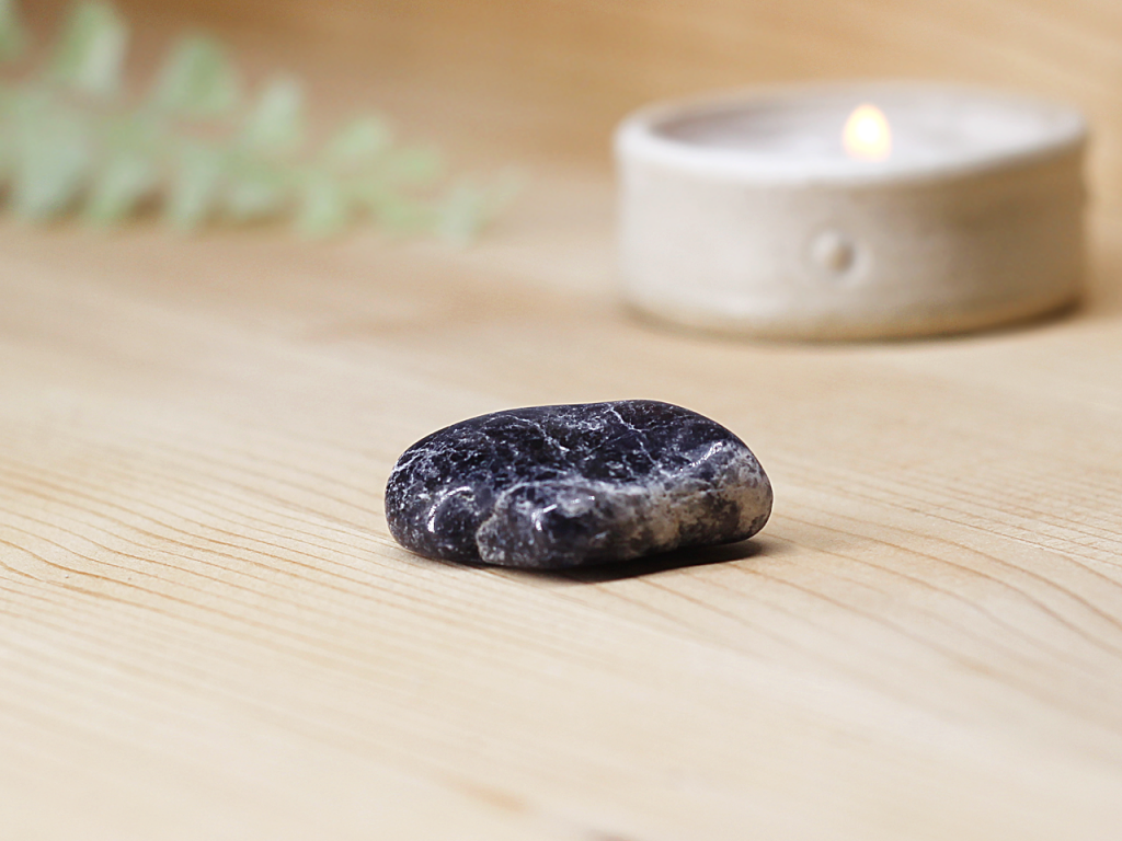 Iolite Water Sapphire Tumblestone