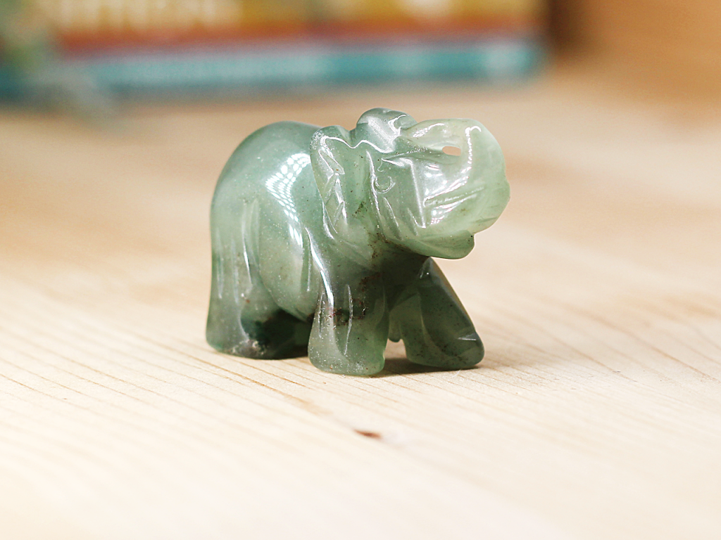 Jade Elephant At Surrender To Happiness