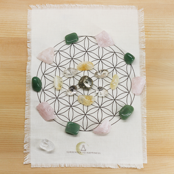 Positivity Crystal Grid Kit At Surrender To Happiness