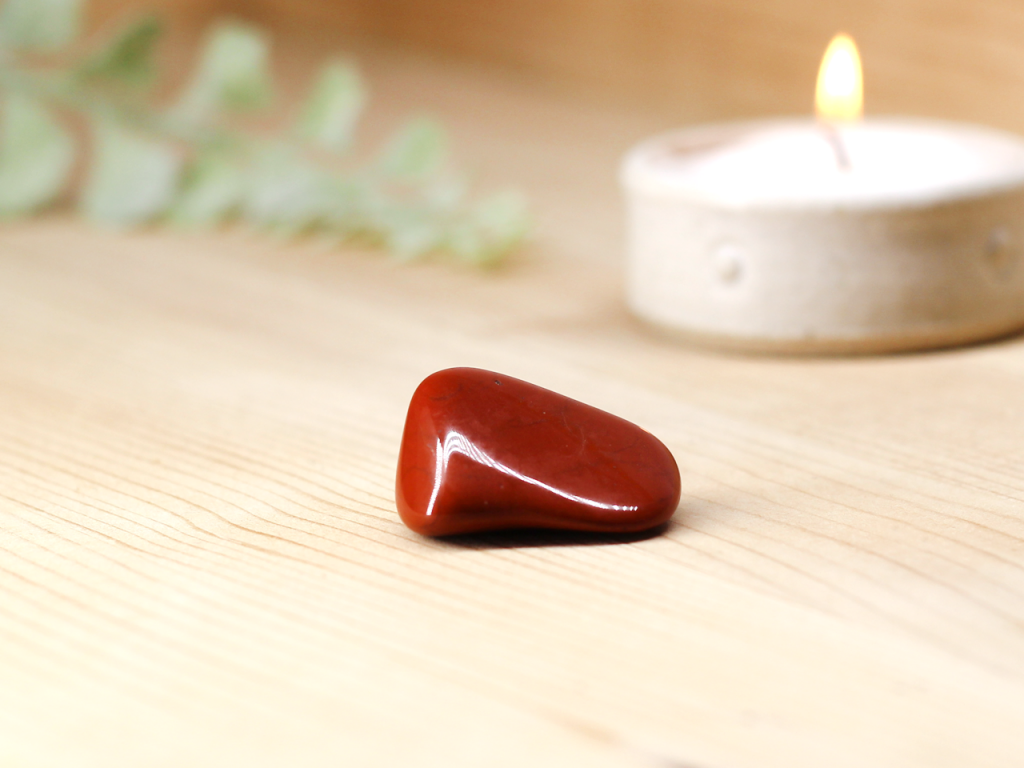 Red Jasper Tumblestone