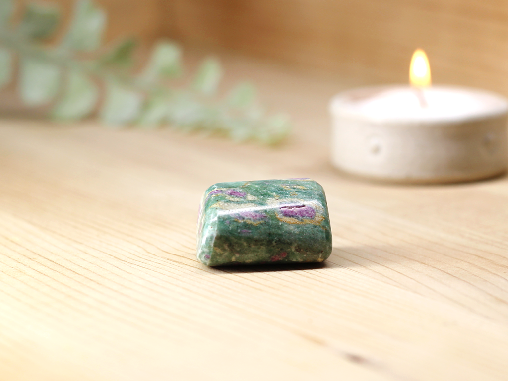 Ruby In Fuchsite Tumblestone