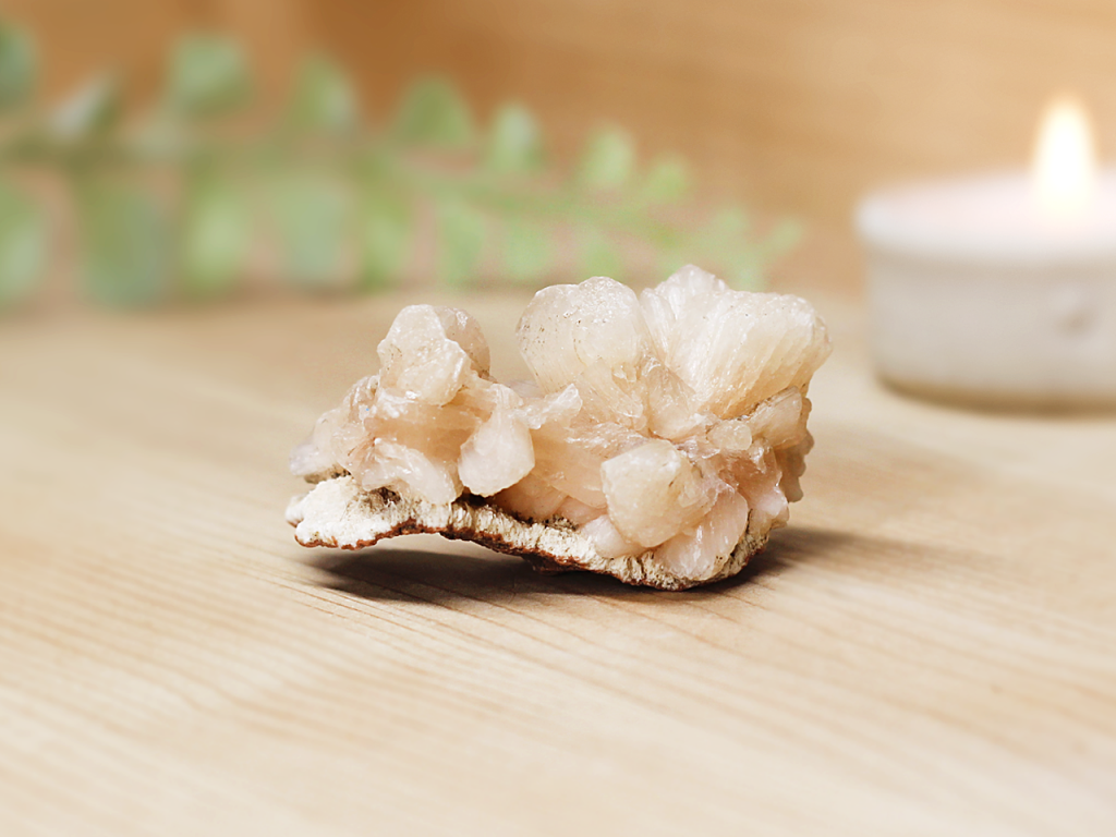 Stilbite With Apophyllite At Surrender To Happiness