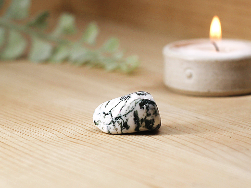 Tree Agate Tumblestone At Surrender To Happiness