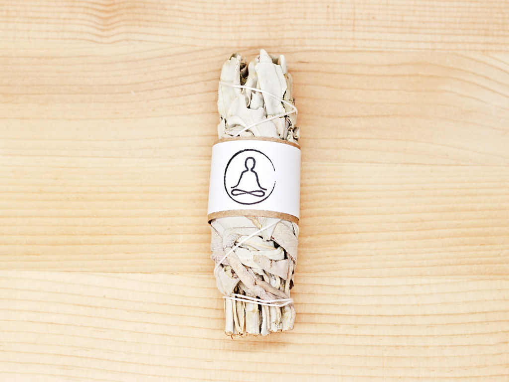 White Sage Smoke Cleansing Stick At Surrender To Happiness