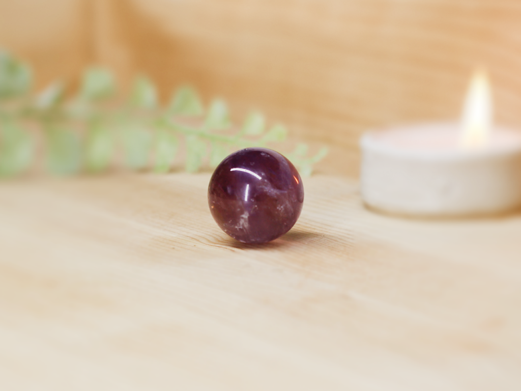 Amethyst Sphere At Surrender To Happiness