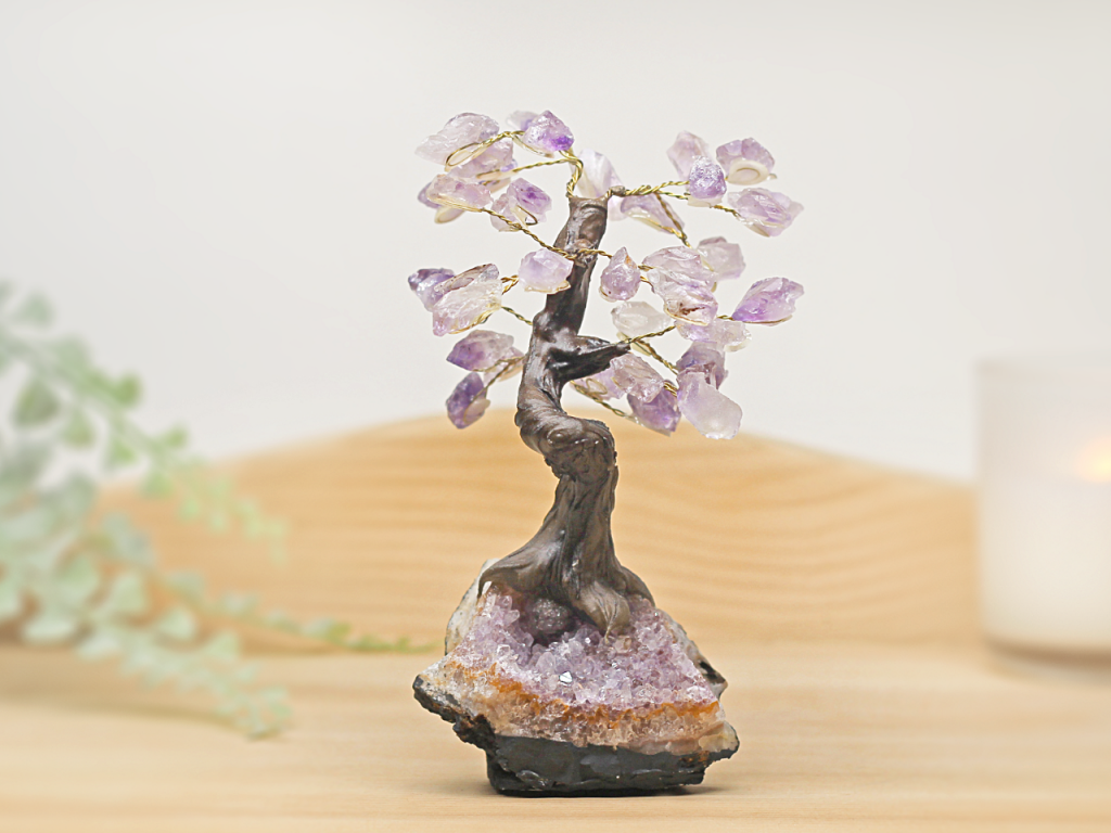 Amethyst Gemstone Tree At Surrender To Happiness