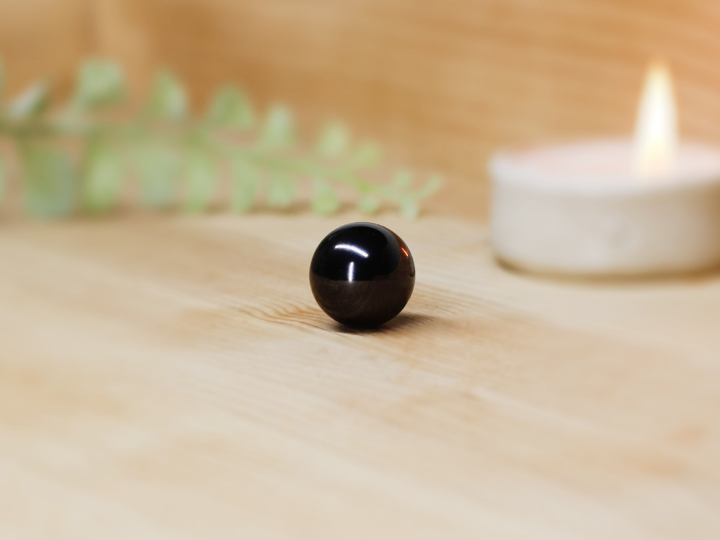 Magnetic Hematite Sphere At Surrender To Happiness