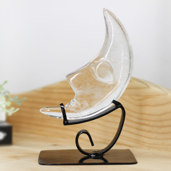 Clear Quartz Moon 170G