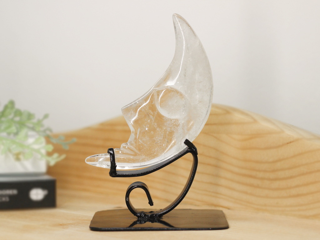 Clear Quartz Moon 143G