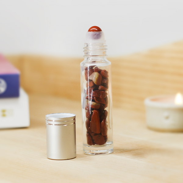 Red Jasper Gemstone Roller