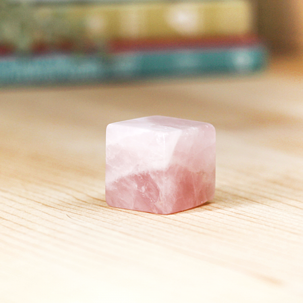 Rose Quartz Cube