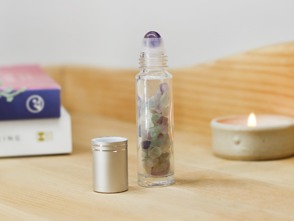 Fluorite Gemstone Roller Ball