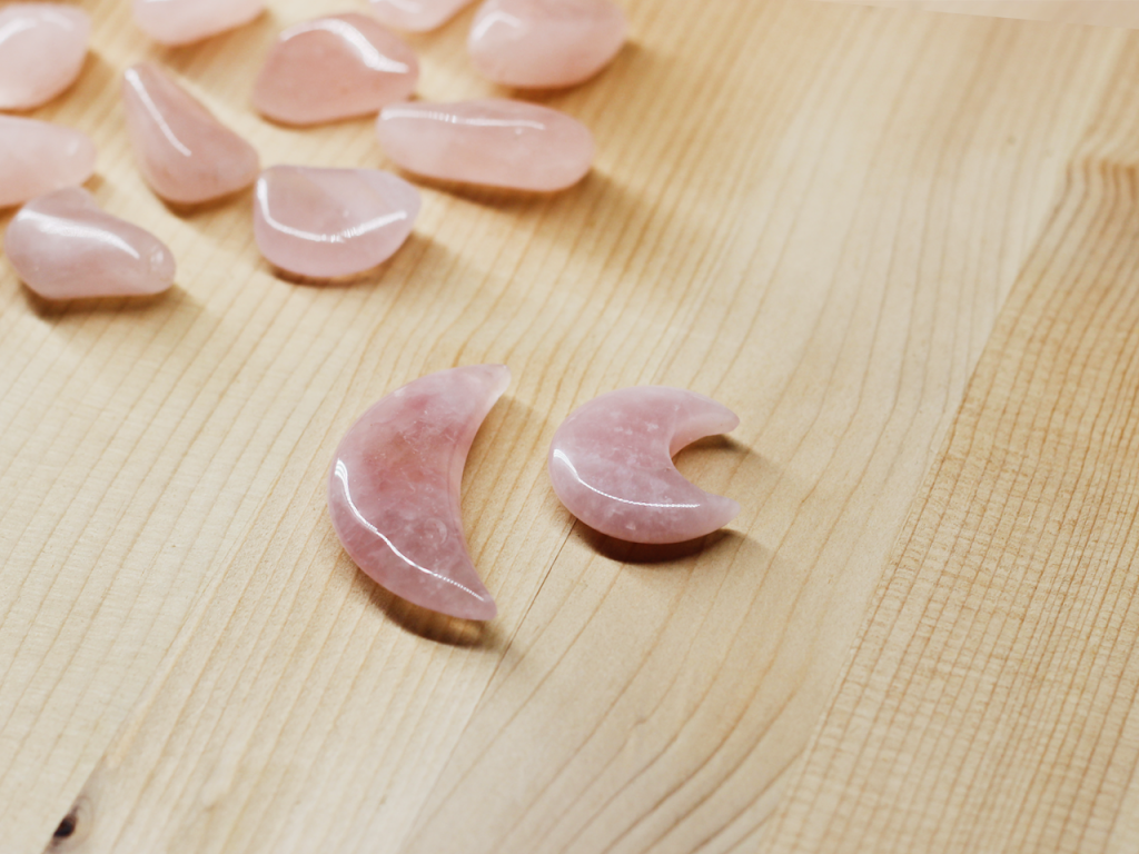 Rose Quartz Moons At Surrender To Happiness