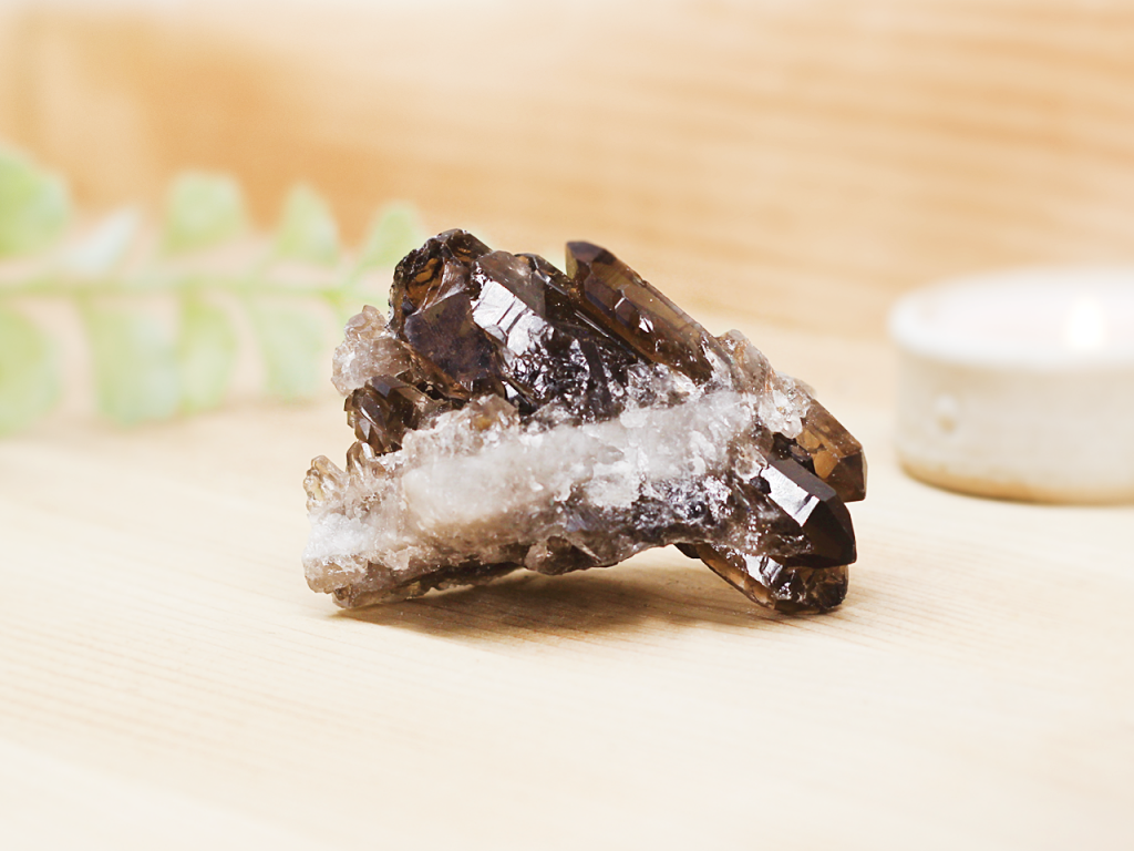 Smoky Quartz Cluster At Surrender To Happiness
