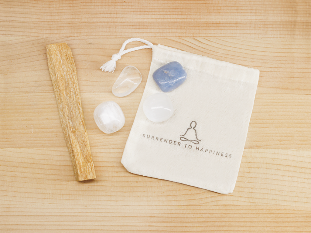 Meditation Crystal Set At Surrender To Happiness