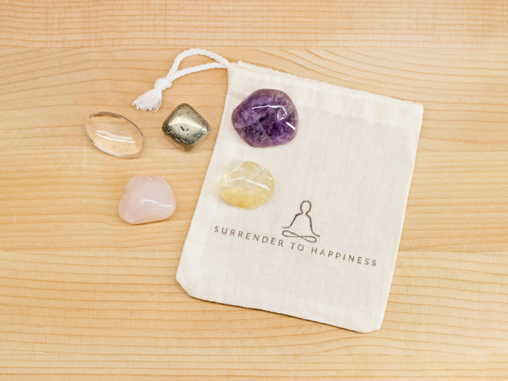 Happy Birthday Crystal Set At Surrender To Happiness
