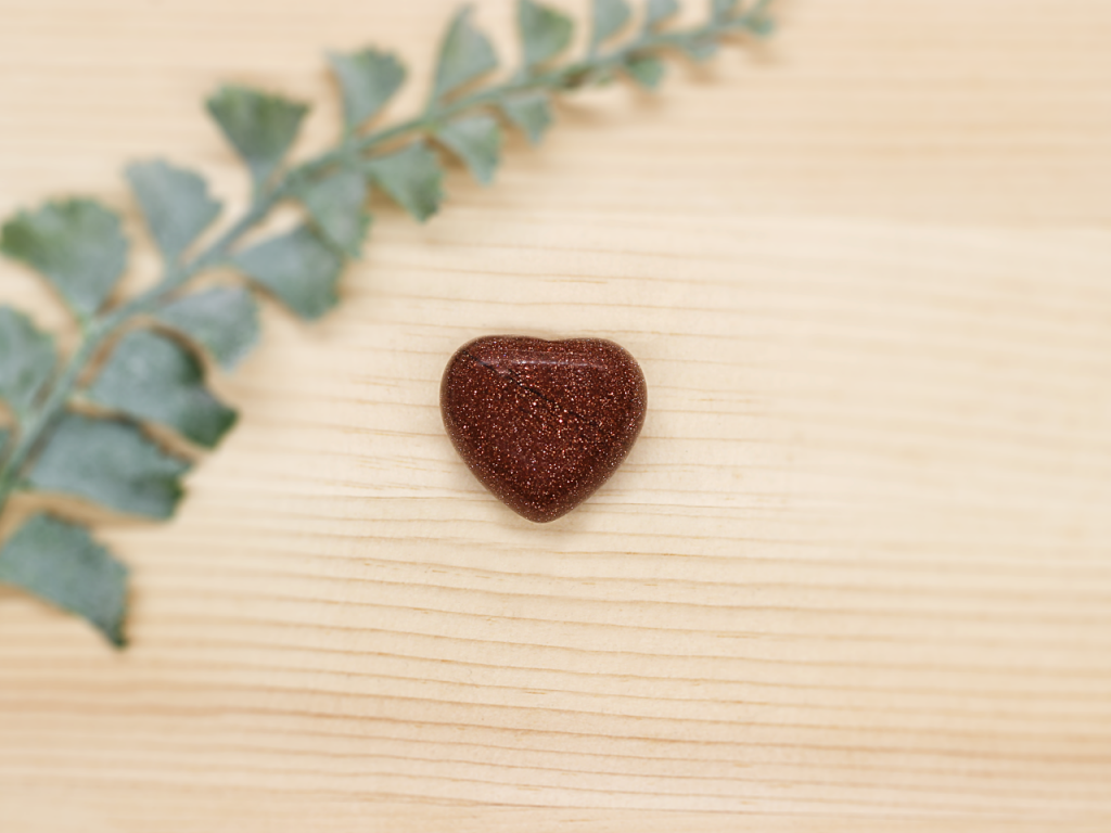 Goldstone Heart At Surrender To Happiness