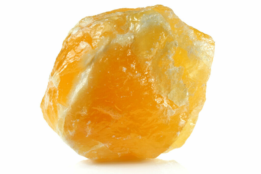 orange calcite